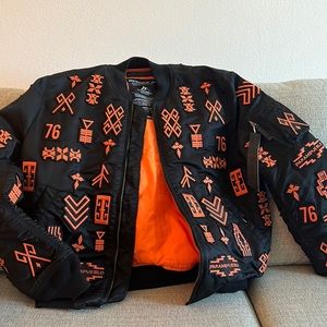 Marcelo Burlon bomber jacket